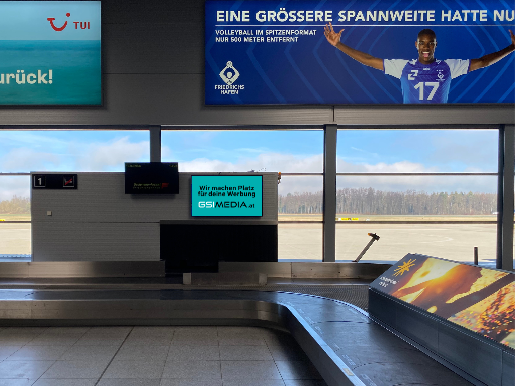 7 MONITORE - Flughafen Friedrichshafen – Bild 8