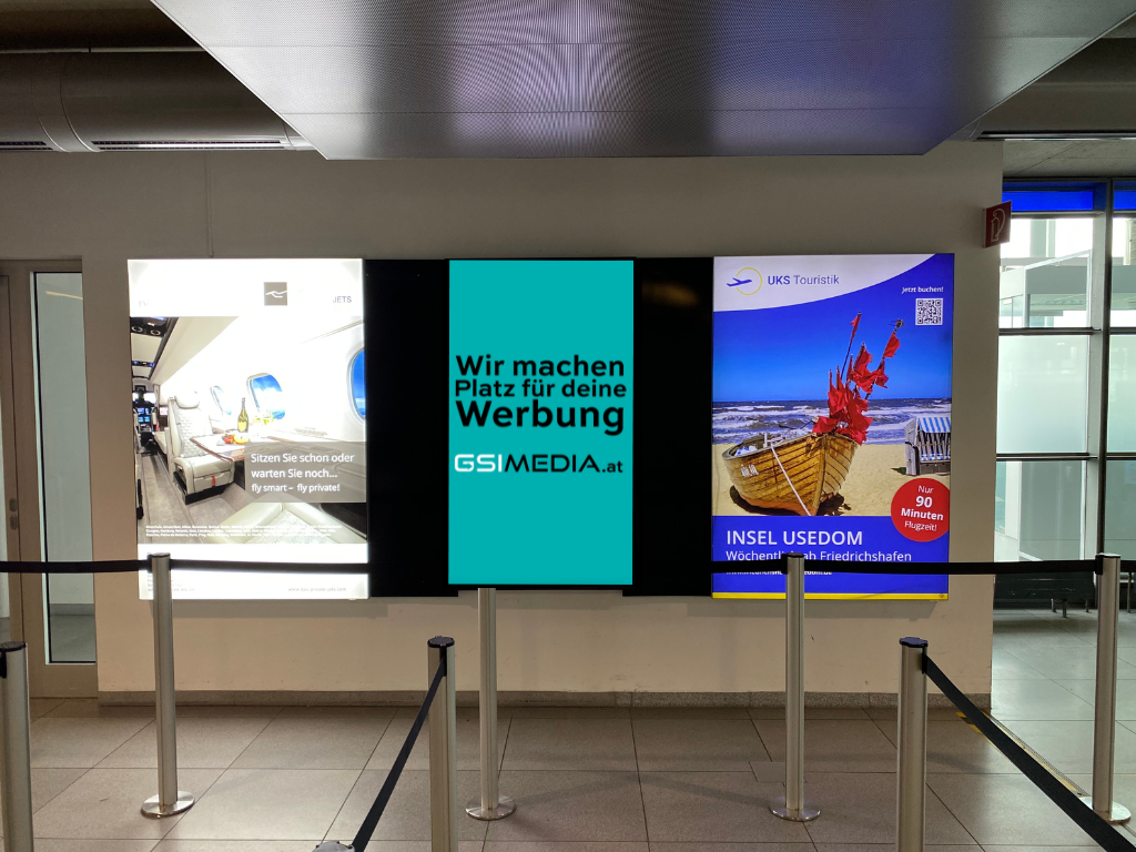 7 MONITORE - Flughafen Friedrichshafen – Bild 4